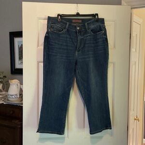 Judy Blue Dark Wash Skinny Fit Capri size 16W